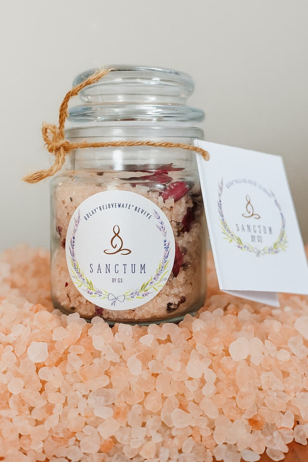 Lavender and Rose petals Bath Salt
